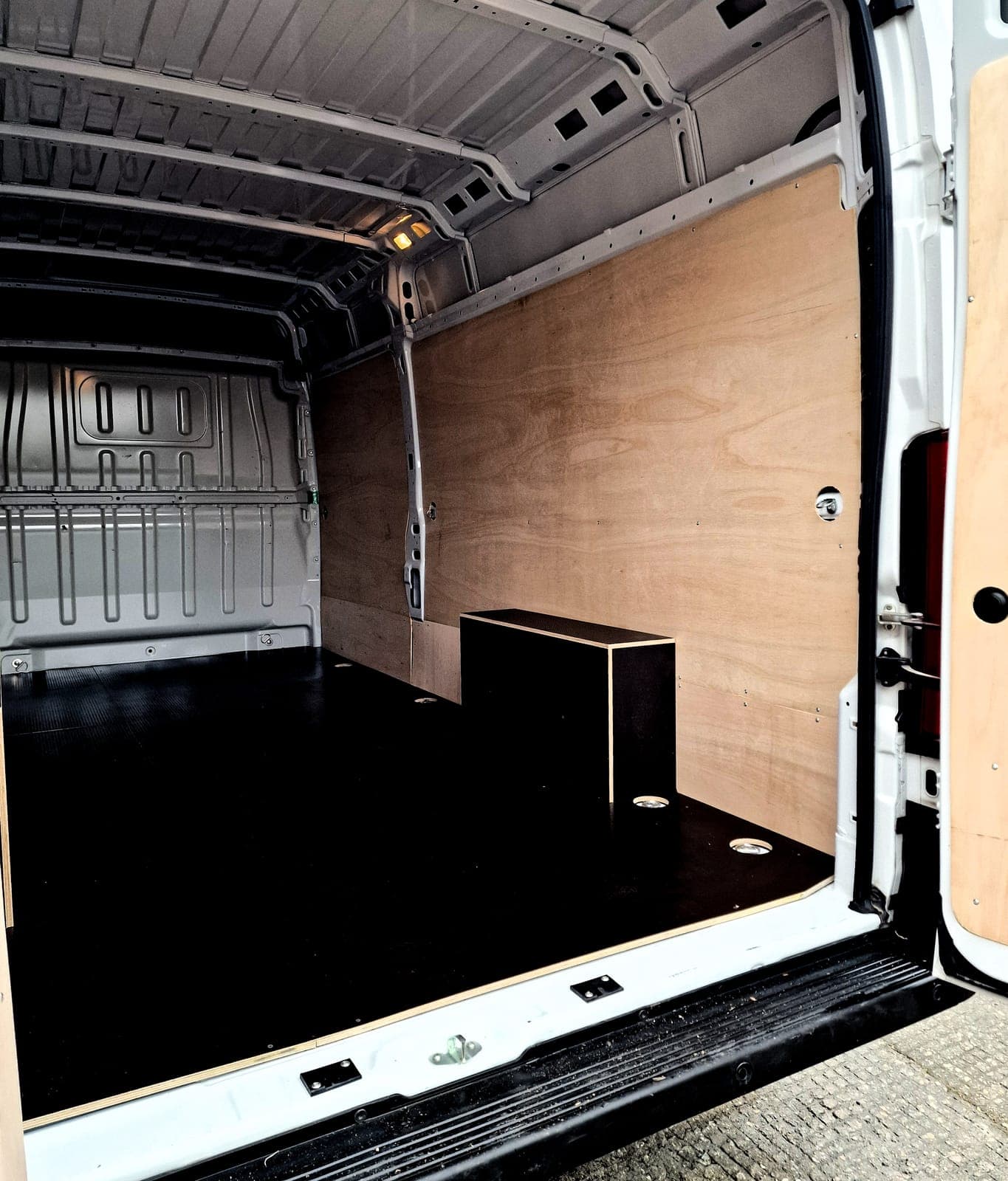 Van ply lining by Ply Van Racking